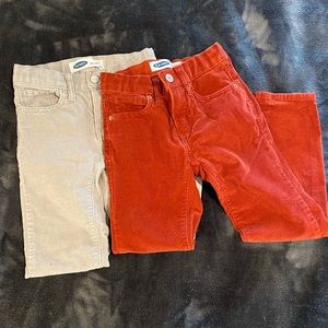 Bundle of 2 Old Navy corduroy pants